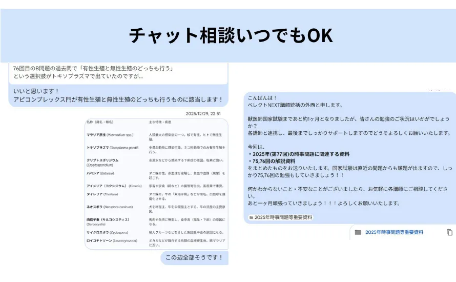 週6回の個別授業＆毎日の行動レベルまで徹底管理